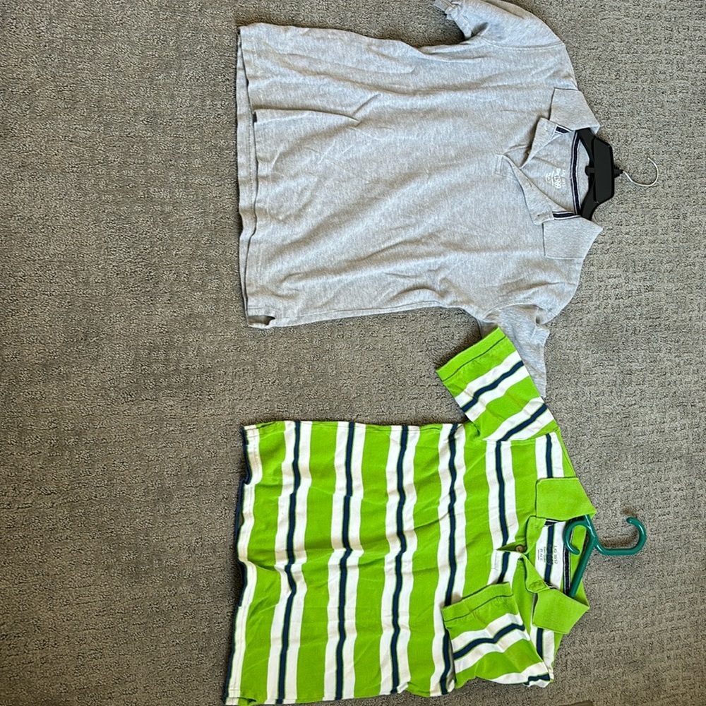 Two boys’ polos from Children’s Place size large/10-12
